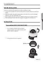 Предварительный просмотр 17 страницы Wisenet HCD-7010R User Manual