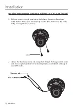 Предварительный просмотр 20 страницы Wisenet HCD-7010R User Manual