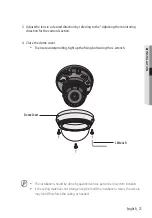 Предварительный просмотр 21 страницы Wisenet HCD-7010R User Manual