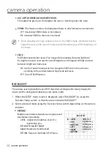 Preview for 22 page of Wisenet HCO-6080R User Manual