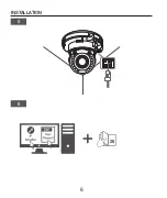 Предварительный просмотр 6 страницы Wisenet LND-6010R Quick Manual