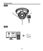 Предварительный просмотр 21 страницы Wisenet LND-6010R Quick Manual