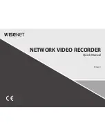 Предварительный просмотр 1 страницы Wisenet PRN-4011 Quick Manual