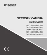 Предварительный просмотр 1 страницы Wisenet QND-6010R Quick Manual