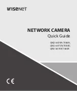 Wisenet QND-6070R Quick Manual предпросмотр