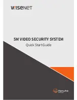 Wisenet SDC-89445BF Quick Start Manual предпросмотр