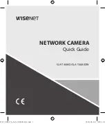 Предварительный просмотр 1 страницы Wisenet SLA-T4680D Quick Manual