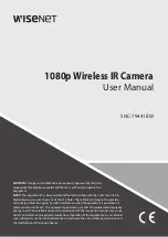 Wisenet SNC-79441BW User Manual preview