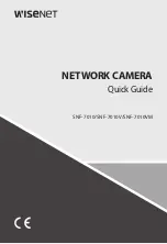 Wisenet SNF-7010 Quick Manual предпросмотр