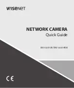 Wisenet SNV-L6013R Quick Manual предпросмотр