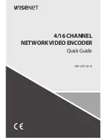 Wisenet SPE-410 Quick Manuals preview