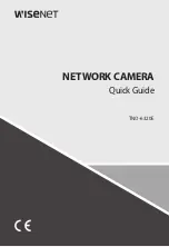 Wisenet TNO-6320E Quick Manual предпросмотр