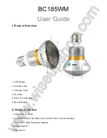 WISEUP SHOP BC185WM User Manual preview