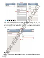 Предварительный просмотр 34 страницы WISEUP SHOP WIFI 26 User Manual