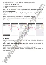 Preview for 8 page of Wiseup BC185YM-720P User Manual