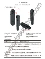 Предварительный просмотр 17 страницы Wiseup DV-07-WIFI User Manual