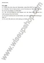 Preview for 8 page of Wiseup DVR-0017 User Manual