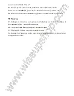 Preview for 16 page of Wiseup GL1300 User Manual