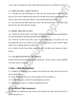 Preview for 9 page of Wiseup GL1500 User Manual