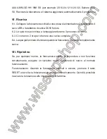 Предварительный просмотр 16 страницы Wiseup GL1900 User Manual