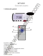 Preview for 24 page of Wiseup MT-V001 User Manual