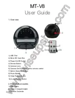 Preview for 1 page of Wiseup MT-V8 User Manual