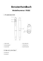 Preview for 13 page of Wiseup P3021 User Manual