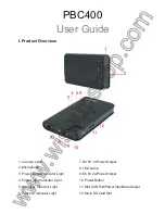 Wiseup PBC400 User Manual preview