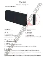 Предварительный просмотр 9 страницы Wiseup PBC600 User Manual