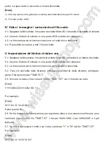 Preview for 19 page of Wiseup W8600 User Manual