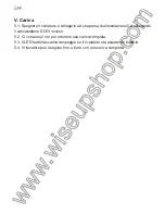 Предварительный просмотр 12 страницы Wiseup WBD100 User Manual