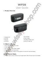 Wiseup WIFI39 User Manual preview