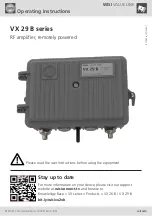 Wisi 14MM-VX29B Operating Instructions Manual preview