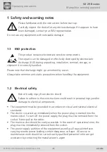 Preview for 4 page of Wisi 14MM-VX29B Operating Instructions Manual