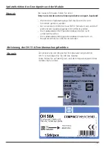 Preview for 9 page of Wisi OH 50 A Operating Instructions Manual