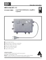 Wisi VX 26 H 0300 Operating Instructions preview