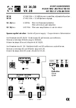 Wisi XE 26 Mounting Instructions preview