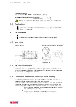 Preview for 6 page of WISKA CH EX 260 M Series Operating Instructions Manual