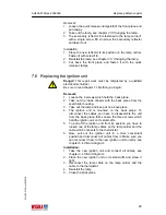 Preview for 29 page of WISKA SH400 Operating Instructions Manual