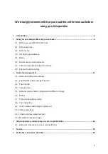 Preview for 2 page of Wisper 806 Alpino Owner'S Manual