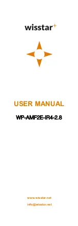 Wisstar WP-AMF2E-IR4-2.8 User Manual предпросмотр