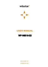 Preview for 1 page of Wisstar WP-N6516-E2 User Manual