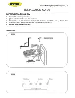 Wista WST-SBL-3 Series Installation Manual preview