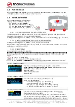 Preview for 2 page of WisyCom MTP30 Quick User Manual