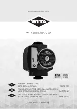 WITA Delta UP 70 Series Installation And Operating Instructions Manual preview