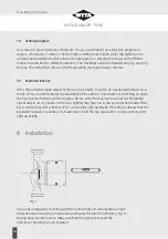 Preview for 26 page of WITA Delta UP 70 Series Installation And Operating Instructions Manual