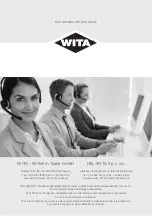 Preview for 44 page of WITA Delta UP 70 Series Installation And Operating Instructions Manual