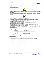 Предварительный просмотр 5 страницы witeg Labortechnik GmbH WIS-10 Operating Manual