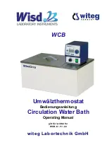 Предварительный просмотр 1 страницы Witeg DH.WCB00106 Operating Manual