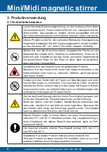 Preview for 6 page of Witeg MS-12D Operating Manual